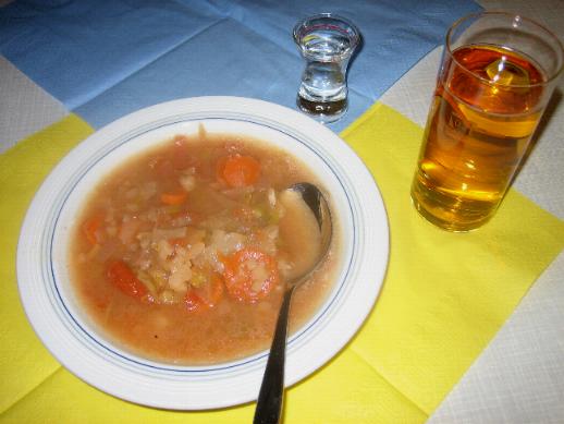 Borschtsch, Bier und Wodka