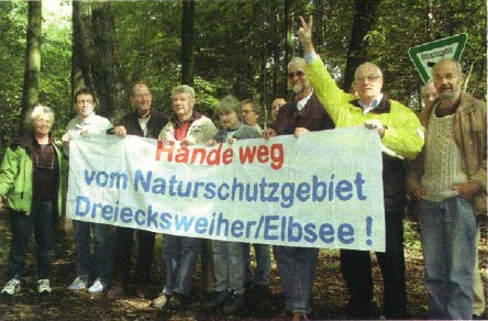 F�r die Erhaltung des Naturschutzgebiets