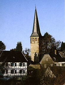 Das Dorf Gruiten