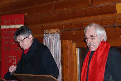 Anne Becher-H�lshoff und Karl Dross