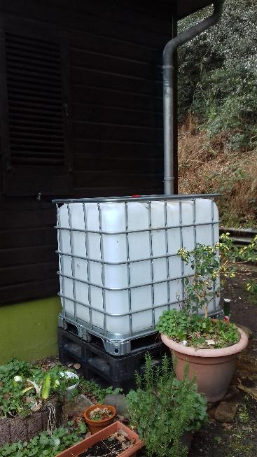 Regentonne am Naturfreundehaus