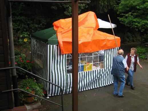 Alles muss regenfest gemacht werden