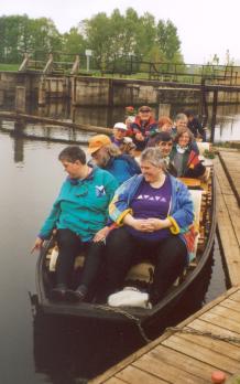 Auf geht's zur Kahnfahrt